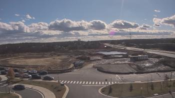 Weather camera view of Waxpool Elementary School.