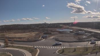 Weather camera view of Waxpool Elementary School.