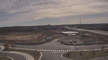 Weather camera view of Waxpool Elementary School.