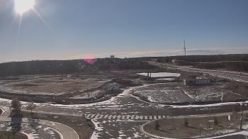 Weather camera view of Waxpool Elementary School.