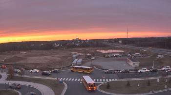 Weather camera view of Waxpool Elementary School.