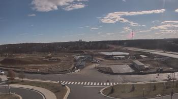 Weather camera view of Waxpool Elementary School.