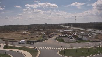 Weather camera view of Waxpool Elementary School.