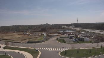 Weather camera view of Waxpool Elementary School.