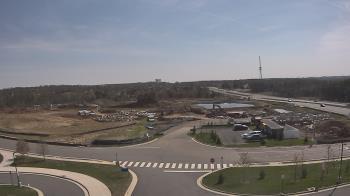 Weather camera view of Waxpool Elementary School.