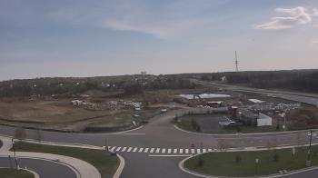 Weather camera view of Waxpool Elementary School.