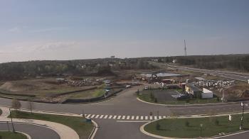 Weather camera view of Waxpool Elementary School.