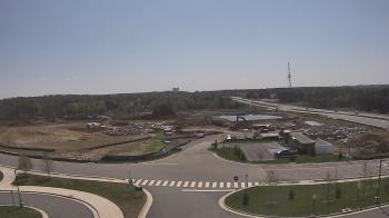 Weather camera view of Waxpool Elementary School.