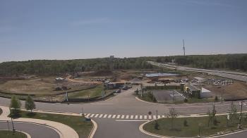 Weather camera view of Waxpool Elementary School.