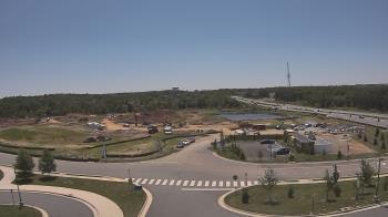 Weather camera view of Waxpool Elementary School.
