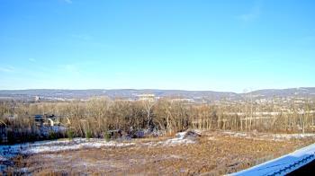 Weather camera view of Wilkes-Barre Area High School.