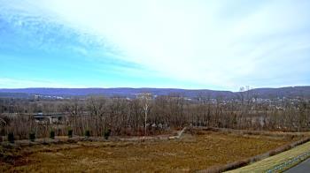 Weather camera view of Wilkes-Barre Area High School.
