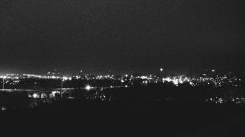 Weather camera view of Wilkes-Barre Area High School.