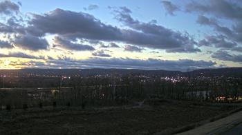 Weather camera view of Wilkes-Barre Area High School.