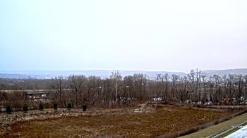 Weather camera view of Wilkes-Barre Area High School.