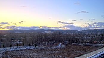 Weather camera view of Wilkes-Barre Area High School.