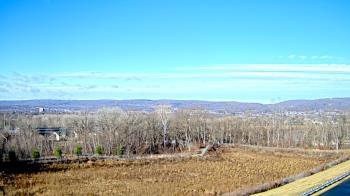 Weather camera view of Wilkes-Barre Area High School.