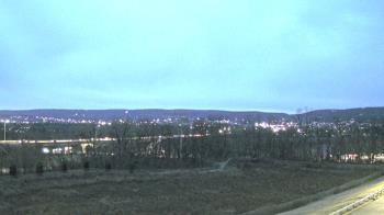 Weather camera view of Wilkes-Barre Area High School.