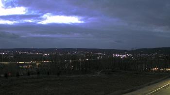 Weather camera view of Wilkes-Barre Area High School.