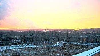 Weather camera view of Wilkes-Barre Area High School.