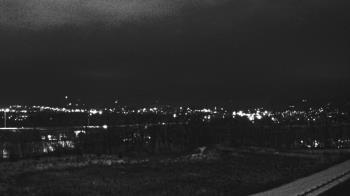 Weather camera view of Wilkes-Barre Area High School.