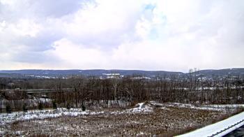 Weather camera view of Wilkes-Barre Area High School.