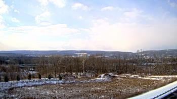 Weather camera view of Wilkes-Barre Area High School.