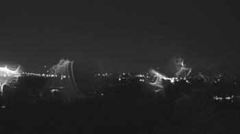 Weather camera view of Wilkes-Barre Area High School.