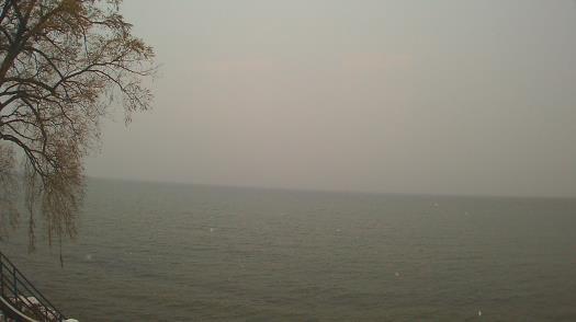 Weather camera view of Forest Lawn Beach.