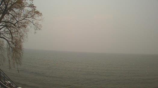 Weather camera view of Forest Lawn Beach.