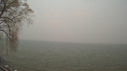 Weather camera view of Forest Lawn Beach.