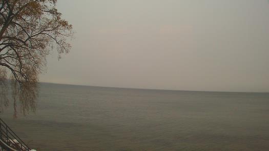 Weather camera view of Forest Lawn Beach.