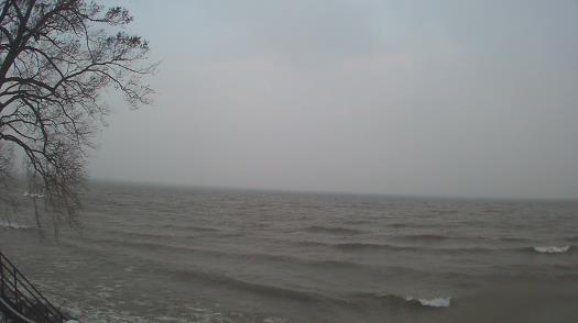 Weather camera view of Forest Lawn Beach.