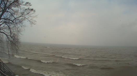 Weather camera view of Forest Lawn Beach.