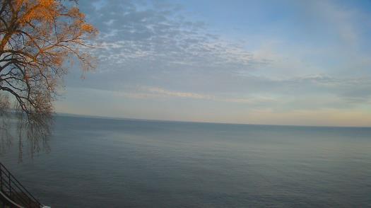 Weather camera view of Forest Lawn Beach.