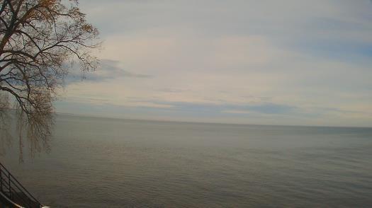 Weather camera view of Forest Lawn Beach.