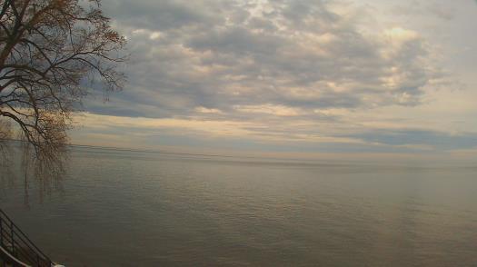 Weather camera view of Forest Lawn Beach.