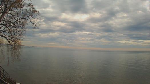 Weather camera view of Forest Lawn Beach.