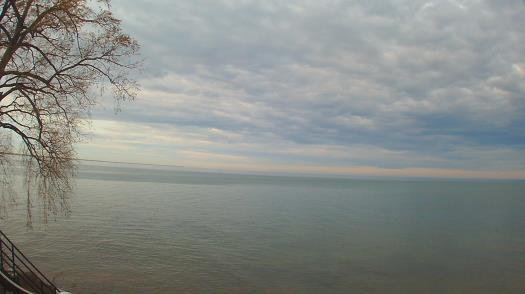 Weather camera view of Forest Lawn Beach.