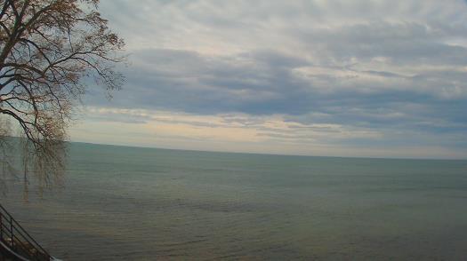 Weather camera view of Forest Lawn Beach.