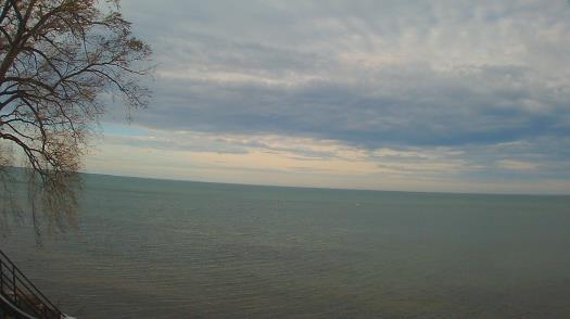 Weather camera view of Forest Lawn Beach.