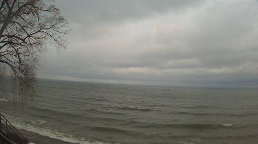 Weather camera view of Forest Lawn Beach.