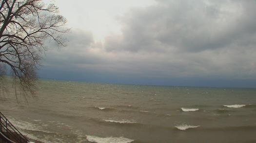 Weather camera view of Forest Lawn Beach.