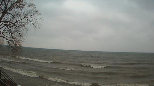 Weather camera view of Forest Lawn Beach.