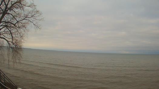 Weather camera view of Forest Lawn Beach.