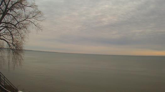 Weather camera view of Forest Lawn Beach.