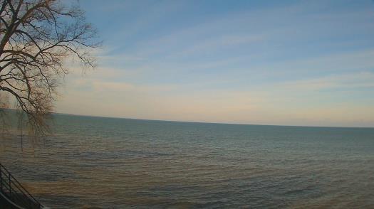 Weather camera view of Forest Lawn Beach.