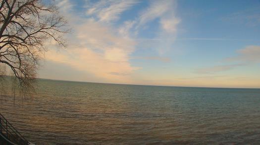 Weather camera view of Forest Lawn Beach.