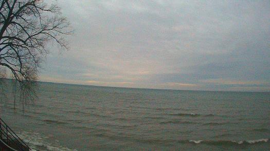 Weather camera view of Forest Lawn Beach.