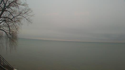 Weather camera view of Forest Lawn Beach.